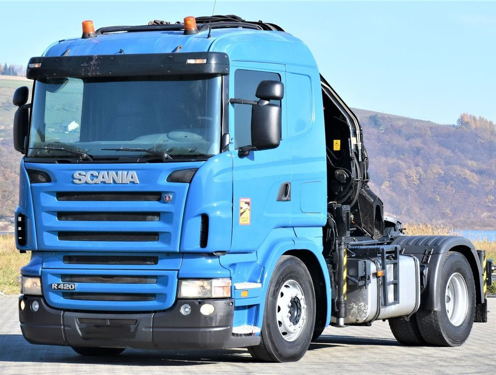 Scania R420 * Sattelzugmaschine + PM SERIE 25/FUNK *TOP - Crane truck: picture 3 Scania R420 * Sattelzugmaschine + PM SERIE 25/FUNK *TOP - Crane truck: picture 3