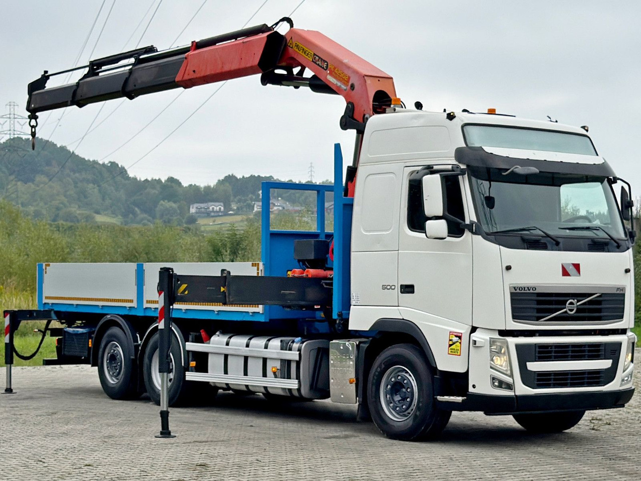Volvo FH 500 * PRITSCHE 6,05 m* PK 42502 + FUNK *TOP - Crane truck: picture 2 Volvo FH 500 * PRITSCHE 6,05 m* PK 42502 + FUNK *TOP - Crane truck: picture 2