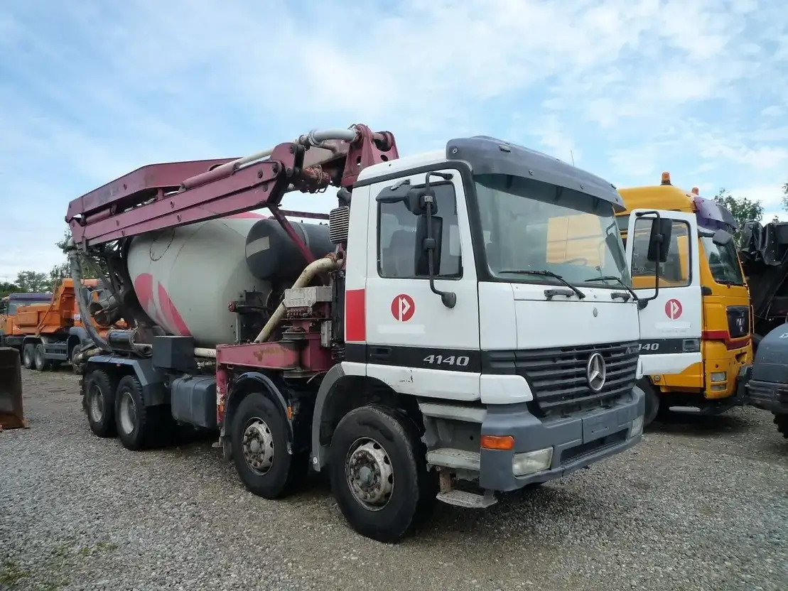 Mercedes-Benz Actros 4141 - Mixer pump truck: picture 1 Mercedes-Benz Actros 4141 - Mixer pump truck: picture 1
