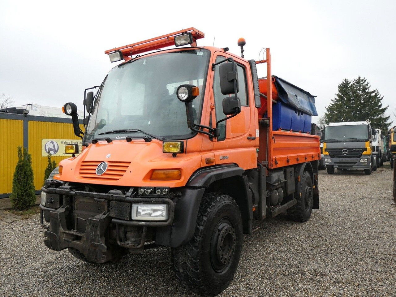 Mercedes-Benz Unimog U500 - Snow removal vehicle: picture 2 Mercedes-Benz Unimog U500 - Snow removal vehicle: picture 2