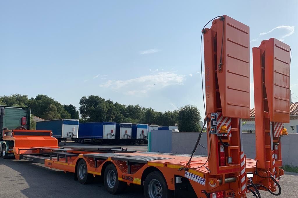 LIDER 2025 YEAR NEW LOWBED TRAILER FOR SALE (MANUFACTURER COMPANY) - Low loader semi-trailer: picture 4 LIDER 2025 YEAR NEW LOWBED TRAILER FOR SALE (MANUFACTURER COMPANY) - Low loader semi-trailer: picture 4