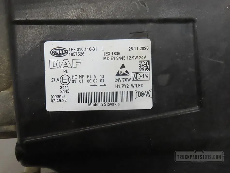 DAF 1857526 | Koplamp Li. LED - Headlight for Truck: picture 3 DAF 1857526 | Koplamp Li. LED - Headlight for Truck: picture 3
