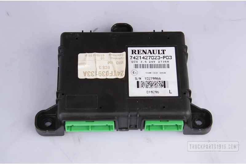 Renault Electrical System ECS 3.5 controle unit Renault - ECU for Truck: picture 1 Renault Electrical System ECS 3.5 controle unit Renault - ECU for Truck: picture 1