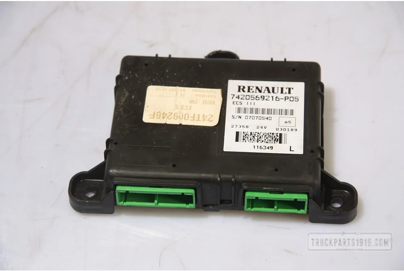 Renault Electrical System ECU ECAS Renault - ECU for Truck: picture 1 Renault Electrical System ECU ECAS Renault - ECU for Truck: picture 1