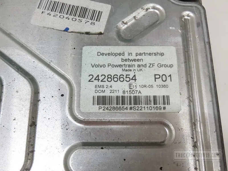 Volvo 24286654 Motor ECU D11K - ECU for Truck: picture 2 Volvo 24286654 Motor ECU D11K - ECU for Truck: picture 2