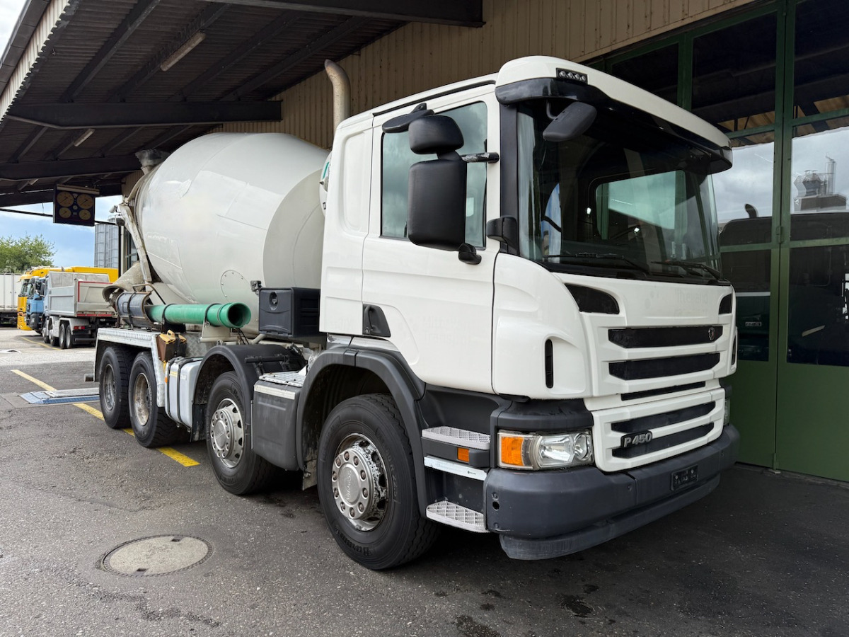 SCANIA P450 8x4 - Concrete mixer truck: picture 1 SCANIA P450 8x4 - Concrete mixer truck: picture 1