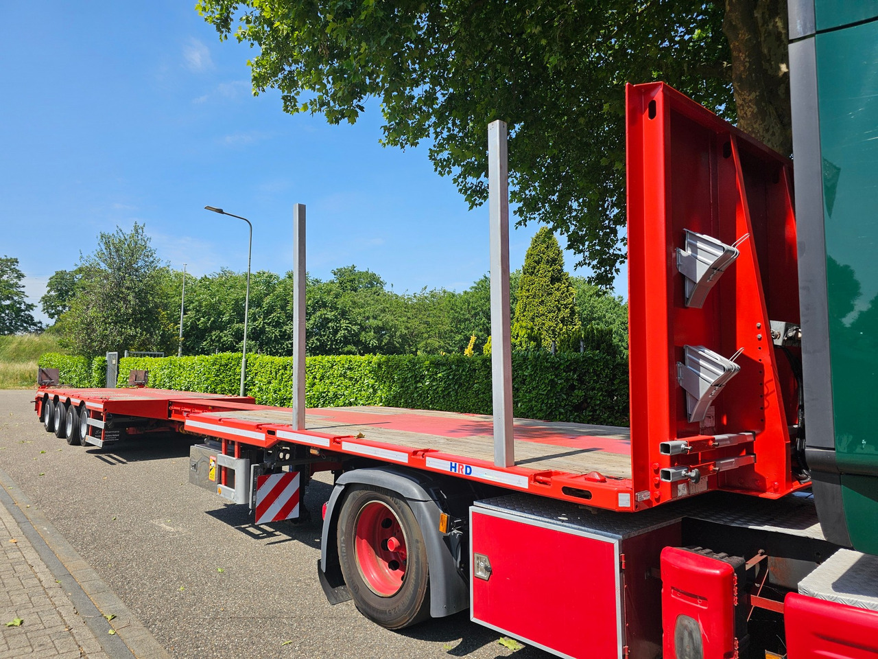 HRD SPTM4N Mega Telesopic - Timber semi-trailer: picture 2 HRD SPTM4N Mega Telesopic - Timber semi-trailer: picture 2