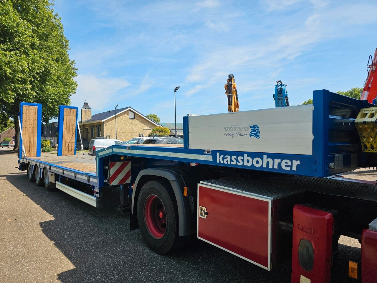 Kässbohrer LB3E Semie Tieflader Mit Rampen - Low loader semi-trailer: picture 3 Kässbohrer LB3E Semie Tieflader Mit Rampen - Low loader semi-trailer: picture 3