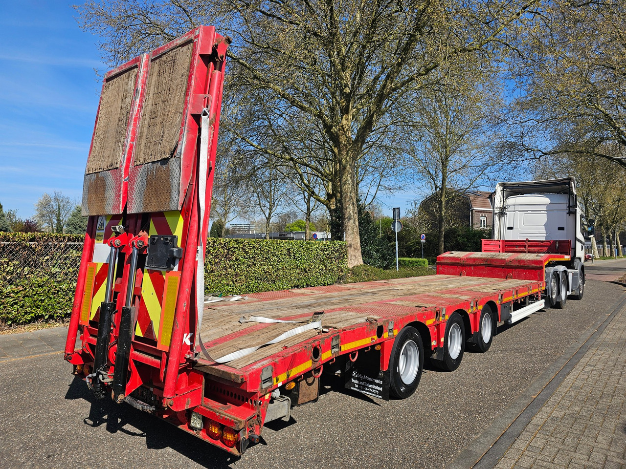 Kässbohrer LB3E With Hydraulic Flip Ramps - Low loader semi-trailer: picture 4 Kässbohrer LB3E With Hydraulic Flip Ramps - Low loader semi-trailer: picture 4