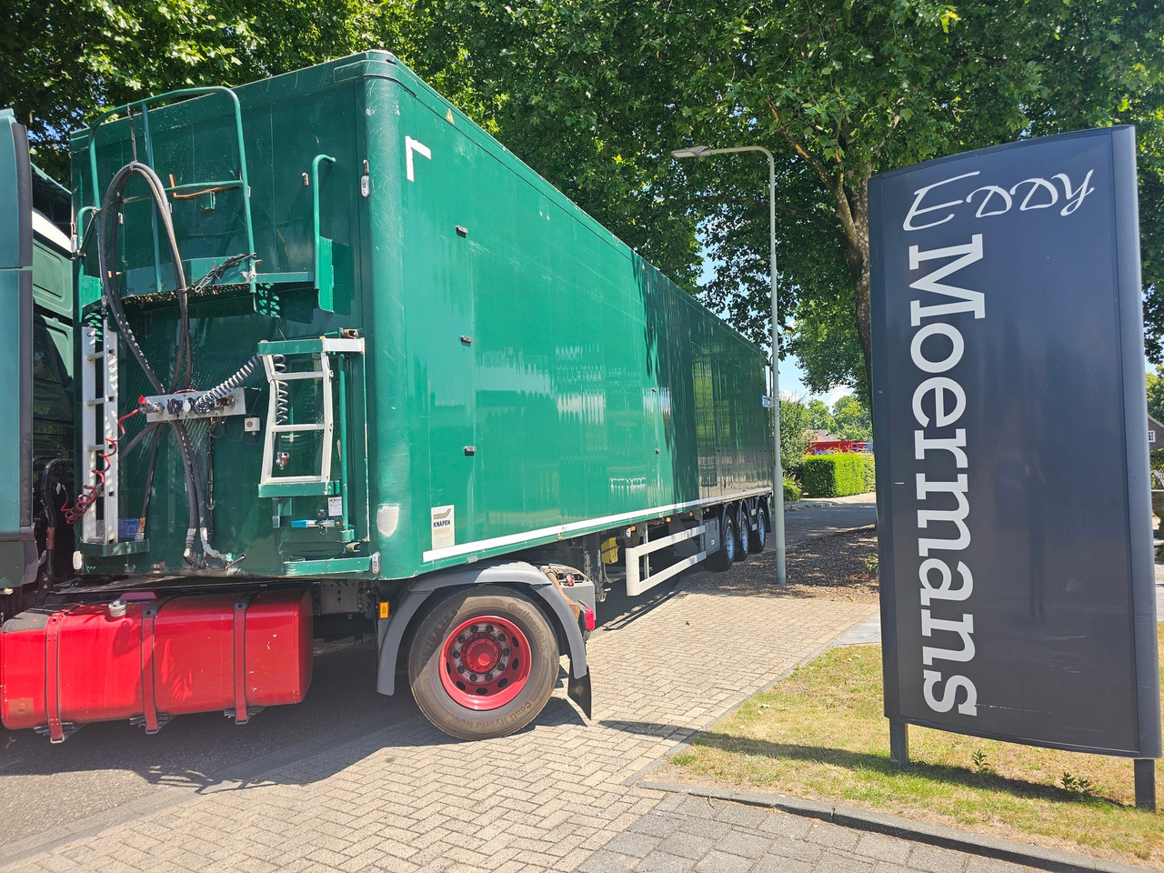 Knapen K200 With Steering Axle - Walking floor semi-trailer: picture 1 Knapen K200 With Steering Axle - Walking floor semi-trailer: picture 1
