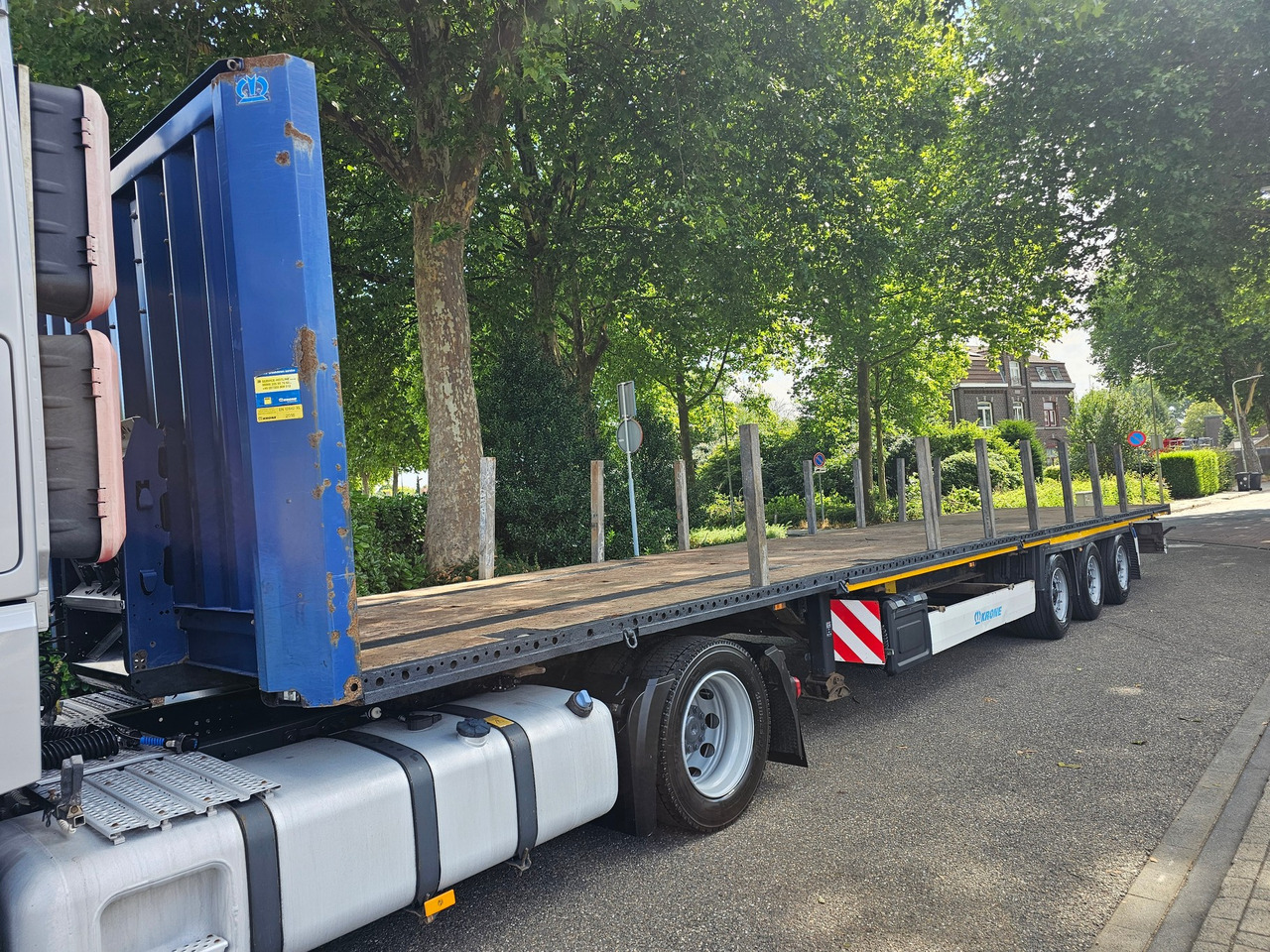 Krone SD Mega With Twistlocks - Dropside/ Flatbed semi-trailer: picture 5 Krone SD Mega With Twistlocks - Dropside/ Flatbed semi-trailer: picture 5