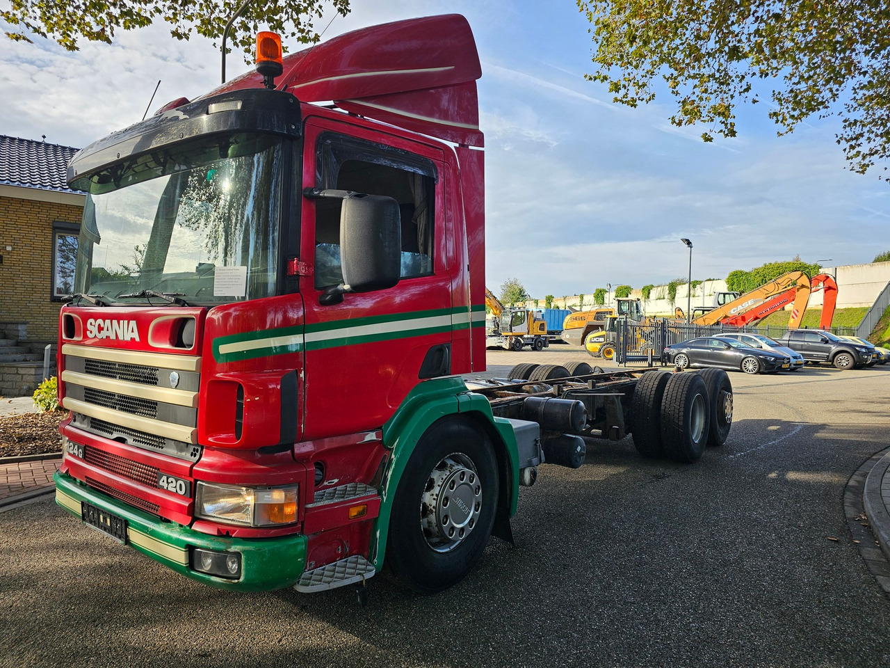 Scania P 124G 420 6x2*4 Chassis - Cab chassis truck: picture 3 Scania P 124G 420 6x2*4 Chassis - Cab chassis truck: picture 3