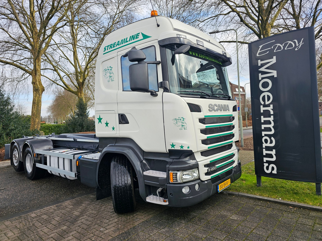 Scania R490 Highline 6x2 - Hook lift truck: picture 1 Scania R490 Highline 6x2 - Hook lift truck: picture 1