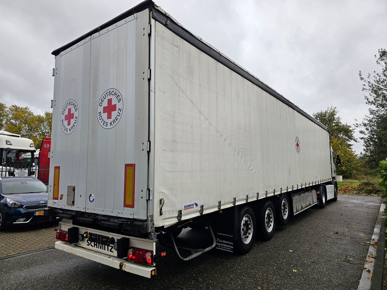 Schmitz S01 With New Tyres - Curtainsider semi-trailer: picture 3 Schmitz S01 With New Tyres - Curtainsider semi-trailer: picture 3