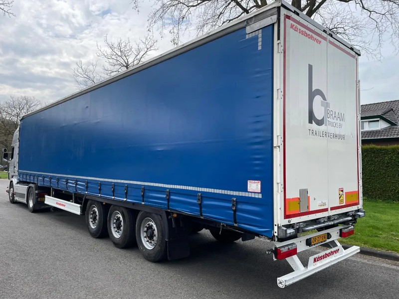Kässbohrer Trailer heeft nu laadklep 2000 KG - Curtainsider semi-trailer: picture 2 Kässbohrer Trailer heeft nu laadklep 2000 KG - Curtainsider semi-trailer: picture 2