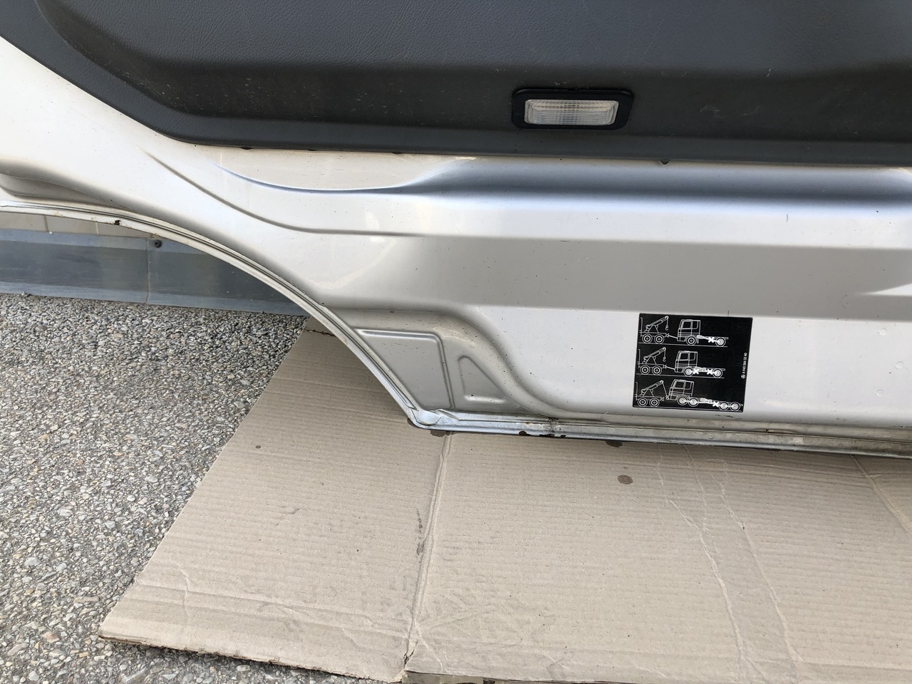 Door and parts for Truck DOOR ACTROS MP2-3 LEFT AND RIGHT MEGA SPACE CAB: picture 6