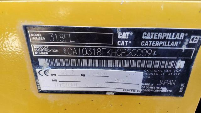 CATERPILLAR 318FL - Crawler excavator: picture 3 CATERPILLAR 318FL - Crawler excavator: picture 3