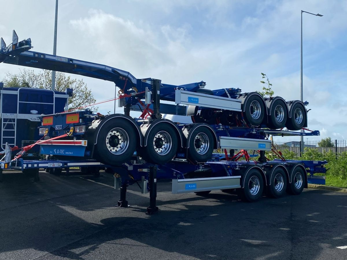 New D-TEC CONTAINER CHASSIS PM-3-SSliding - Container transporter/ Swap body semi-trailer: picture 1 New D-TEC CONTAINER CHASSIS PM-3-SSliding - Container transporter/ Swap body semi-trailer: picture 1