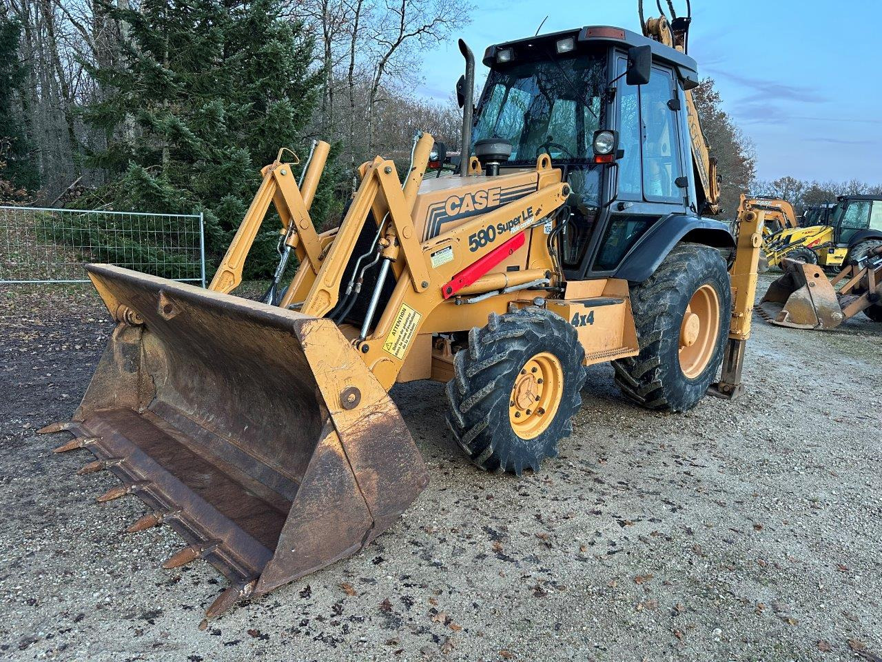 CASE 580 SLE - Backhoe loader: picture 3 CASE 580 SLE - Backhoe loader: picture 3