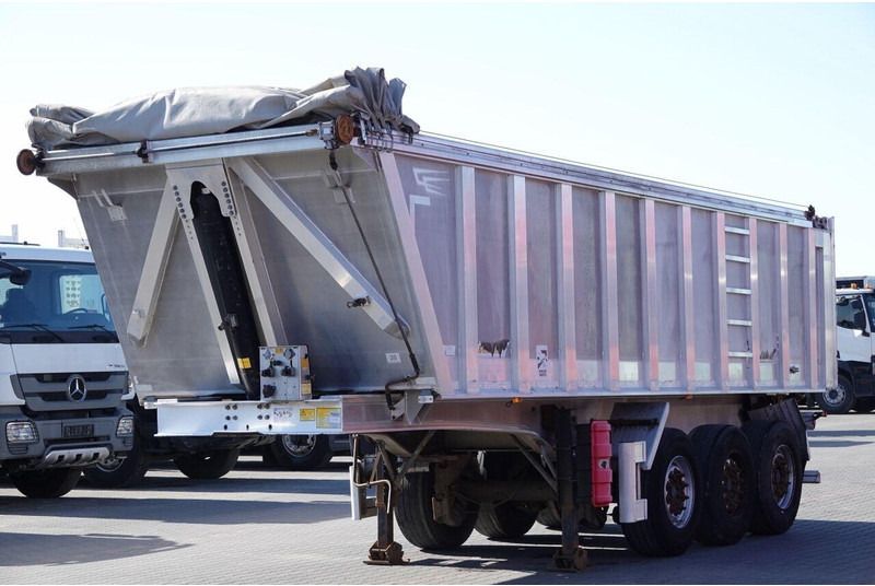 Benalu WYWROTKA ALUMINIOWA 28 M3 / OŚ PODNOSZONA / WAGA 5100 KG - Tipper semi-trailer: picture 2 Benalu WYWROTKA ALUMINIOWA 28 M3 / OŚ PODNOSZONA / WAGA 5100 KG - Tipper semi-trailer: picture 2