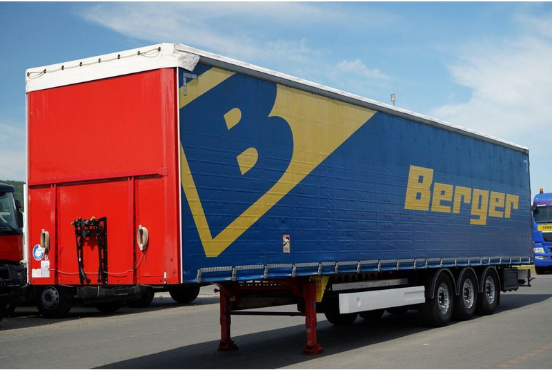 Berger ECOTRAIL / FIRANKA / STANDARD / SUPER LEKKA 5 000 KG !!! / SAF / - Curtainsider semi-trailer: picture 1 Berger ECOTRAIL / FIRANKA / STANDARD / SUPER LEKKA 5 000 KG !!! / SAF / - Curtainsider semi-trailer: picture 1