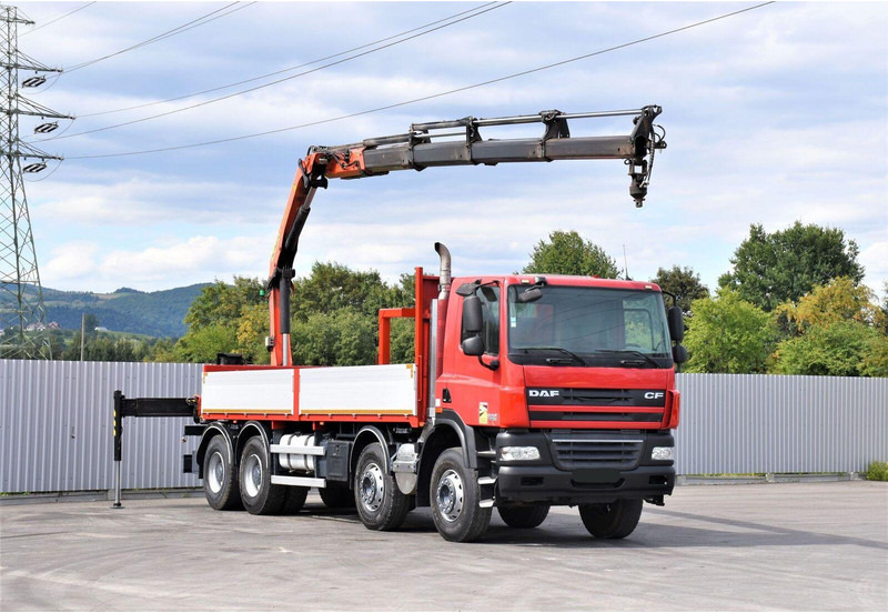 DAF CF 85.410 - Dropside/ Flatbed truck, Crane truck: picture 2 DAF CF 85.410 - Dropside/ Flatbed truck, Crane truck: picture 2