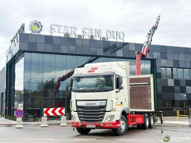 DAF XF 440 6x2 Fassi F365 FLY JIBCranePallet Grippe - Dropside/ Flatbed truck, Crane truck: picture 4 DAF XF 440 6x2 Fassi F365 FLY JIBCranePallet Grippe - Dropside/ Flatbed truck, Crane truck: picture 4