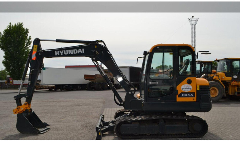 Hyundai HX55 Bager - Mini excavator: picture 2 Hyundai HX55 Bager - Mini excavator: picture 2
