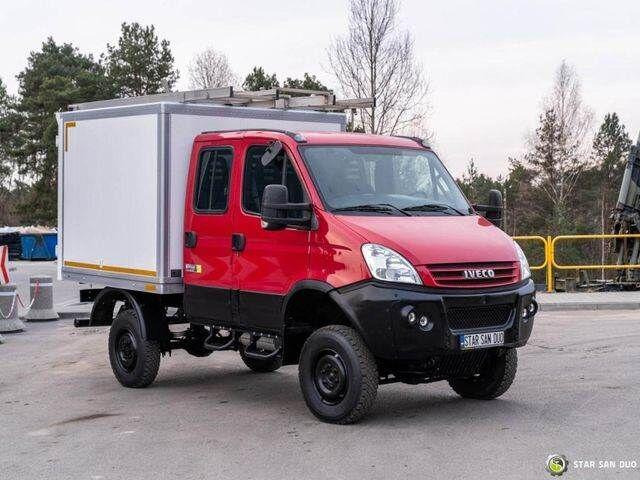 Iveco DAILY 4X4 OFFROAD CAMPER BOX DOKA - Cab chassis truck, Crane truck: picture 3 Iveco DAILY 4X4 OFFROAD CAMPER BOX DOKA - Cab chassis truck, Crane truck: picture 3