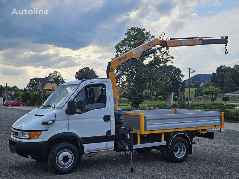 Iveco Daily 65c-15 Flatbed + crane Copma - Dropside/ Flatbed truck, Crane truck: picture 1 Iveco Daily 65c-15 Flatbed + crane Copma - Dropside/ Flatbed truck, Crane truck: picture 1