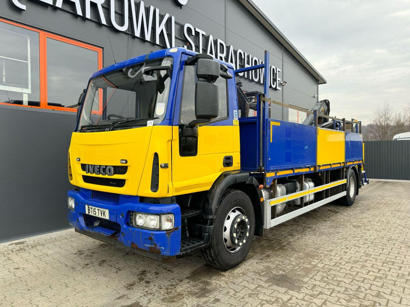Iveco EuroCargo 180E25 - Dropside/ Flatbed truck, Crane truck: picture 1 Iveco EuroCargo 180E25 - Dropside/ Flatbed truck, Crane truck: picture 1