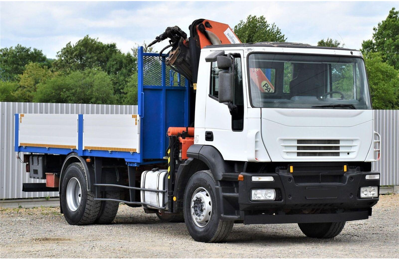 Iveco Eurocargo 180E28 - Dropside/ Flatbed truck, Crane truck: picture 3 Iveco Eurocargo 180E28 - Dropside/ Flatbed truck, Crane truck: picture 3