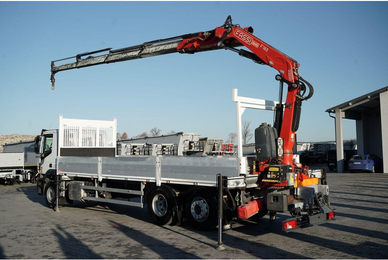Iveco STRALIS 460 / 6X2 / SKRZYNIOWY 8,1 m + HDS FASSI. F185 MAX UDŹWI - Dropside/ Flatbed truck, Crane truck: picture 3 Iveco STRALIS 460 / 6X2 / SKRZYNIOWY 8,1 m + HDS FASSI. F185 MAX UDŹWI - Dropside/ Flatbed truck, Crane truck: picture 3