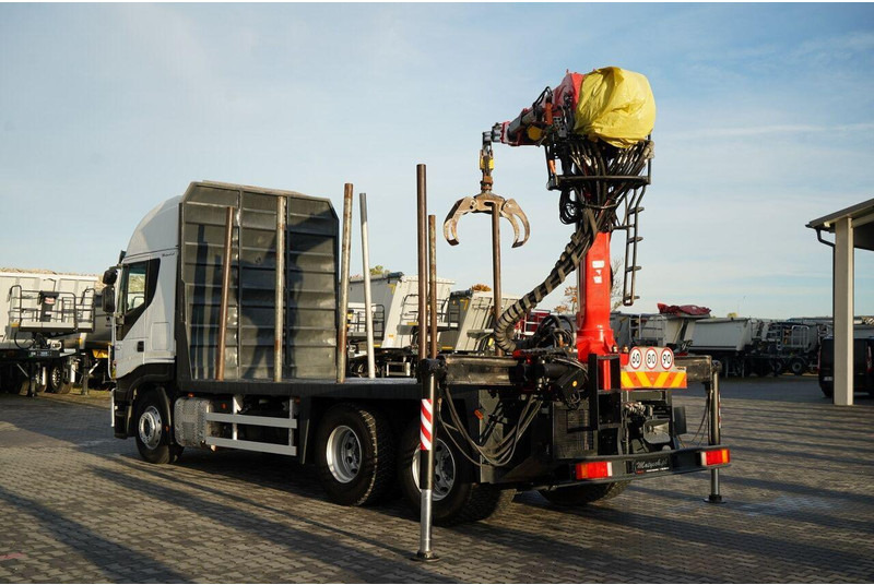 Iveco STRALIS 560 / 6X4 / DO DREWNA / DO DRZEWA / DO LASU / HDS PALFIN - Timber truck, Crane truck: picture 4 Iveco STRALIS 560 / 6X4 / DO DREWNA / DO DRZEWA / DO LASU / HDS PALFIN - Timber truck, Crane truck: picture 4