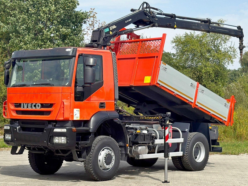 Iveco TRAKKER 190T36 * HIAB 111 ES-2 HIDUO * 4x4 * TOP - Tipper, Crane truck: picture 2 Iveco TRAKKER 190T36 * HIAB 111 ES-2 HIDUO * 4x4 * TOP - Tipper, Crane truck: picture 2