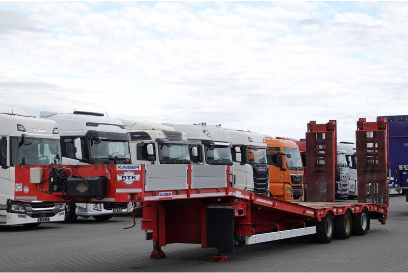 Kaiser S450 / NACZEPA LAWETA / NISKOPODWOZIE / PODEST HYDRAULICZNY / NA - Low loader semi-trailer: picture 3 Kaiser S450 / NACZEPA LAWETA / NISKOPODWOZIE / PODEST HYDRAULICZNY / NA - Low loader semi-trailer: picture 3