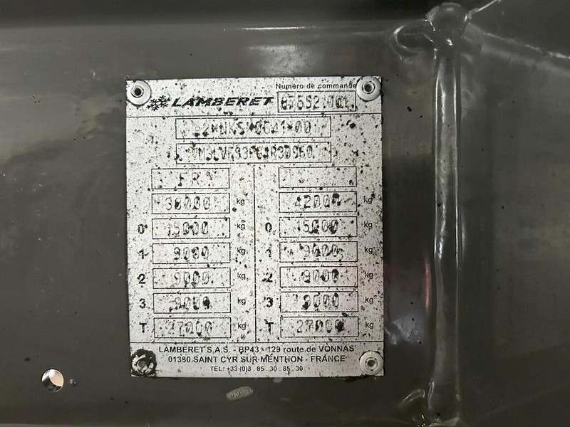 Refrigerator semi-trailer LAMBERET CHŁODNIA / CARRIER 1950 / MULTITEMPERATURA / OŚ PODNOSZONA: picture 11