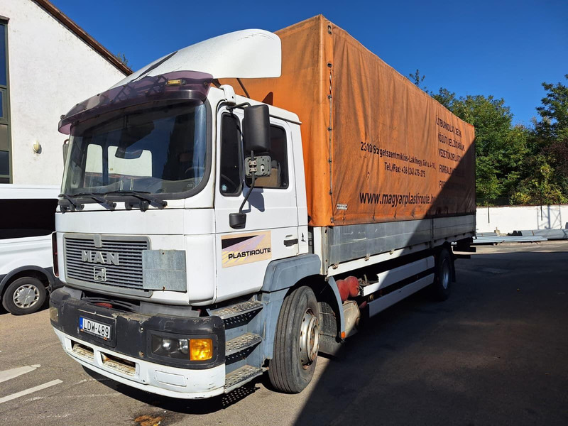 MAN 19.343 - Pritsche+Plane - LBW 1500 kg - Curtainsider truck: picture 2 MAN 19.343 - Pritsche+Plane - LBW 1500 kg - Curtainsider truck: picture 2