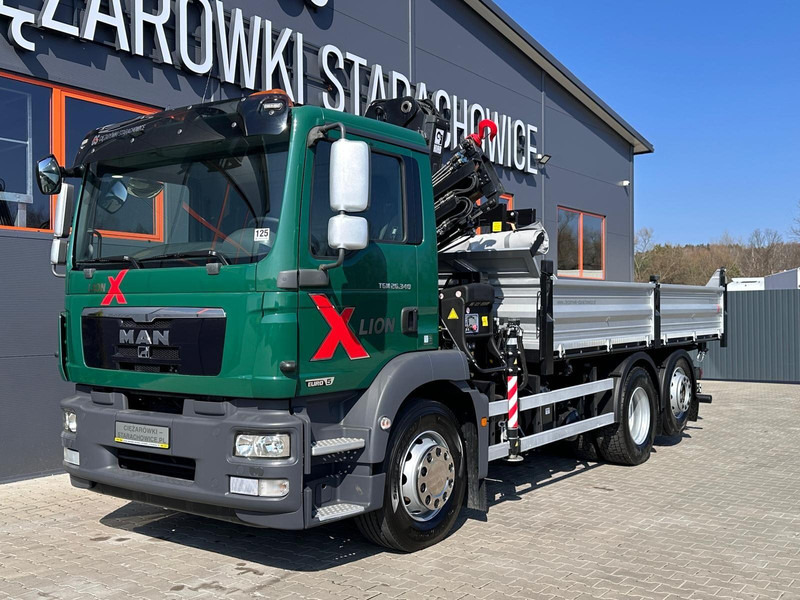 MAN GM TGS TGX 26.340 // E5// 6x2 6x4 //WYWROTKA 3-S / HIAB XS 122 H - Tipper, Crane truck: picture 2 MAN GM TGS TGX 26.340 // E5// 6x2 6x4 //WYWROTKA 3-S / HIAB XS 122 H - Tipper, Crane truck: picture 2