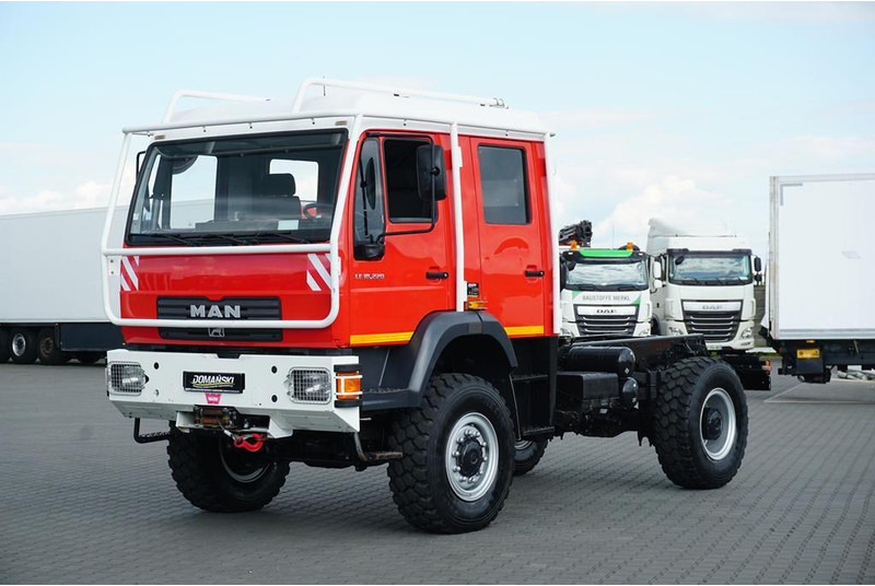 MAN LE 220 / 4 X 4 / DOKA / DO ZABUDOWY / KAMPER - Cab chassis truck: picture 2 MAN LE 220 / 4 X 4 / DOKA / DO ZABUDOWY / KAMPER - Cab chassis truck: picture 2