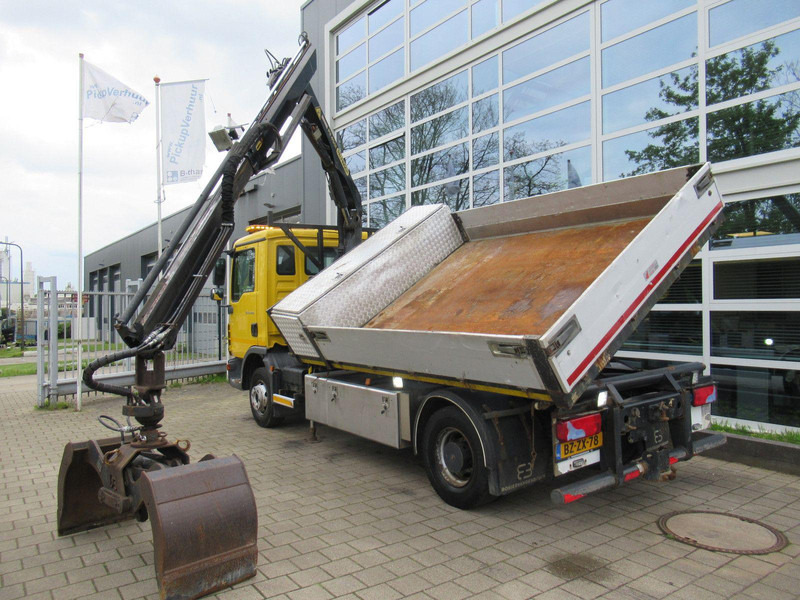 Dropside/ Flatbed truck, Crane truck MAN TGL 12.220 4x2 EEV 3-Z. W. Kipper + Palfinger Kr: picture 8 Dropside/ Flatbed truck, Crane truck MAN TGL 12.220 4x2 EEV 3-Z. W. Kipper + Palfinger Kr: picture 8