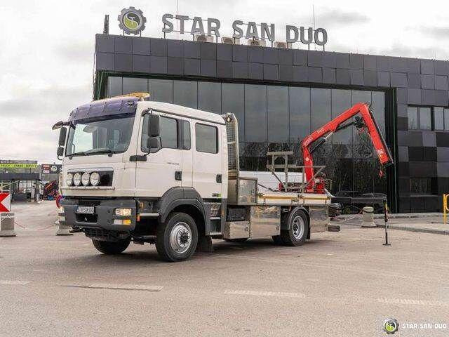 MAN TGM 13.290 4x4 BI FASSI F40B22 Crane Camper - Dropside/ Flatbed truck, Crane truck: picture 1 MAN TGM 13.290 4x4 BI FASSI F40B22 Crane Camper - Dropside/ Flatbed truck, Crane truck: picture 1