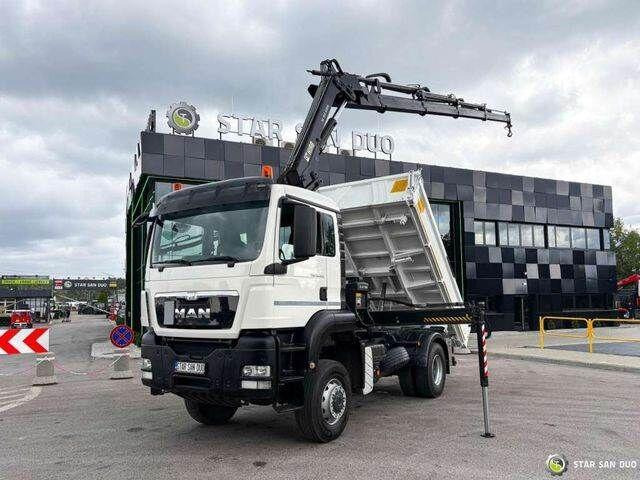 MAN TGS 18.360 4x4 HIAB 144 E-4 Crane Kipper - Tipper, Crane truck: picture 1 MAN TGS 18.360 4x4 HIAB 144 E-4 Crane Kipper - Tipper, Crane truck: picture 1
