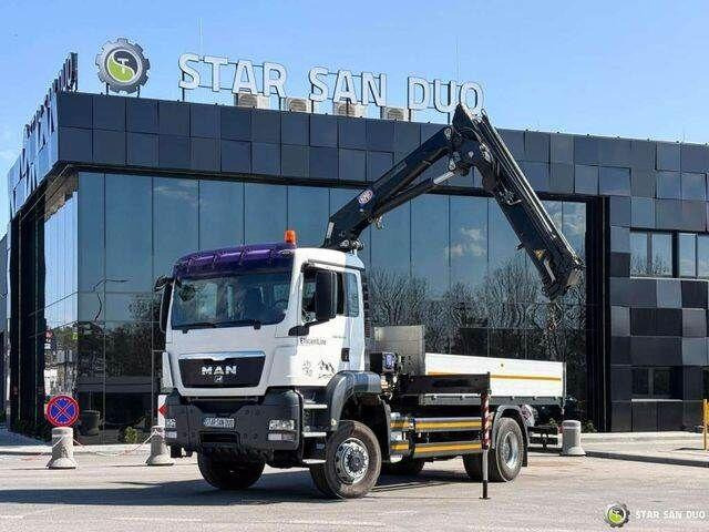MAN TGS 18.360 4x4 HMF 1720 K4 Crane KRAN - Dropside/ Flatbed truck, Crane truck: picture 4 MAN TGS 18.360 4x4 HMF 1720 K4 Crane KRAN - Dropside/ Flatbed truck, Crane truck: picture 4