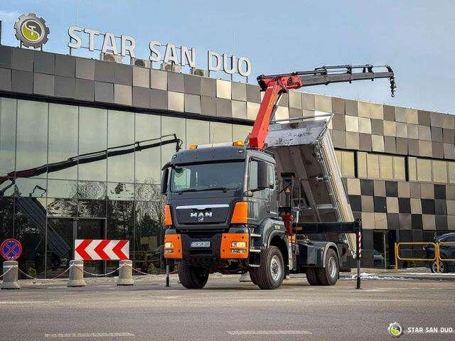 MAN TGS 18.480 PALFINGER PK 16502 HDS Crane,Kipper - Tipper, Crane truck: picture 1 MAN TGS 18.480 PALFINGER PK 16502 HDS Crane,Kipper - Tipper, Crane truck: picture 1