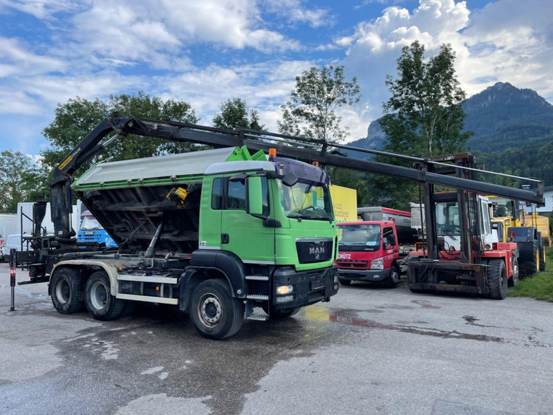 MAN TGS 26.400 6x4 Tipper + Crane PK 15002 - Tipper, Crane truck: picture 3 MAN TGS 26.400 6x4 Tipper + Crane PK 15002 - Tipper, Crane truck: picture 3