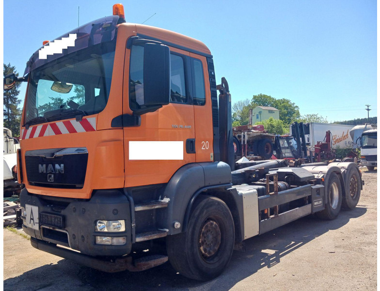 MAN TGS 26.440 Meiller RK2065, EURO5, GERMAN - Dropside/ Flatbed truck, Crane truck: picture 1 MAN TGS 26.440 Meiller RK2065, EURO5, GERMAN - Dropside/ Flatbed truck, Crane truck: picture 1