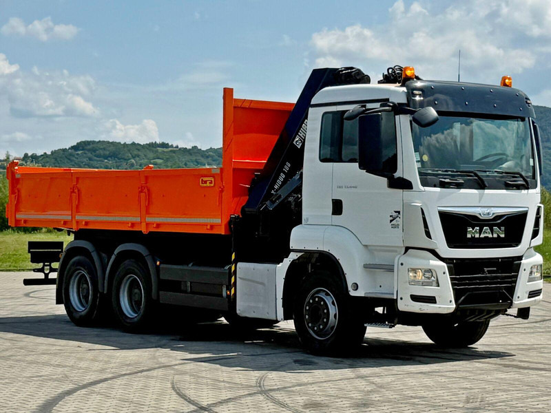 MAN TGS 33.440 * HIAB X-HIDUO 188 E-5 + FUNK * 6x4 - Tipper, Crane truck: picture 4 MAN TGS 33.440 * HIAB X-HIDUO 188 E-5 + FUNK * 6x4 - Tipper, Crane truck: picture 4