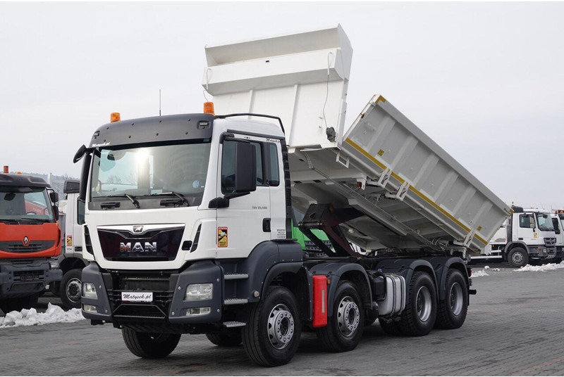 MAN TGS 35.480 / 8x4 / WYWROTKA / BORDMATIC / HYDROBURTA / OPONY 100 - Tipper: picture 1 MAN TGS 35.480 / 8x4 / WYWROTKA / BORDMATIC / HYDROBURTA / OPONY 100 - Tipper: picture 1
