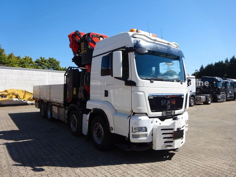 MAN TGS 35.480 - Flatbed + crane - Dropside/ Flatbed truck, Crane truck: picture 2 MAN TGS 35.480 - Flatbed + crane - Dropside/ Flatbed truck, Crane truck: picture 2